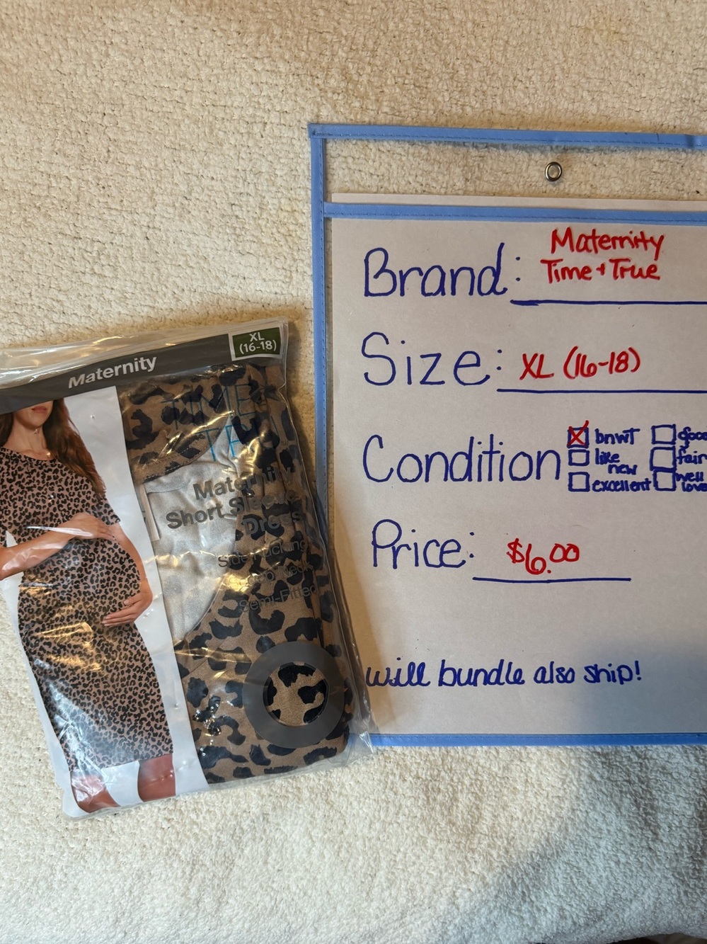 Maternity Leopard Print Shorts - - XL (16-18) - Brown/Black
